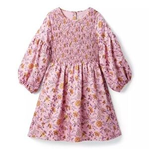 JANIE and JACK FLORAL SMOCKED DRESS